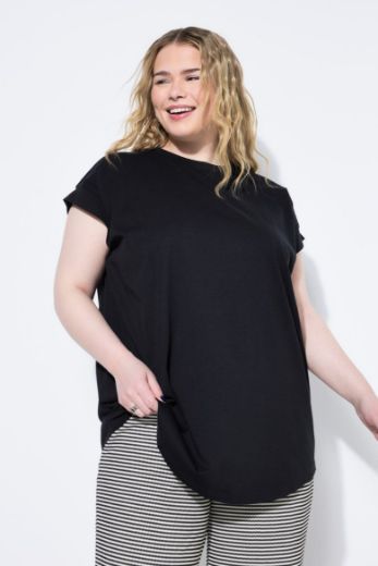 Moda za polnejše Majica kratkih rukava šireg kroja plus velikost, xxl, Ulla Popken in Johann Popken (JP1880)
