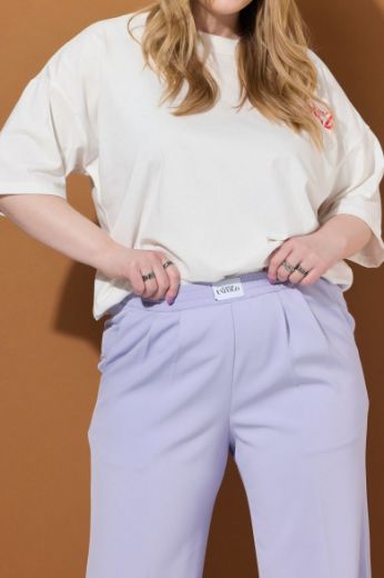 Moda za polnejše Hlače elastičnog struka ravnih nogavica plus velikost, xxl, Ulla Popken in Johann Popken (JP1880)