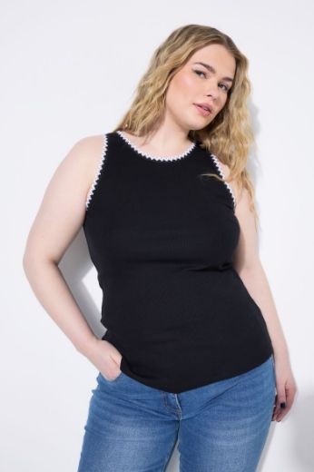 Moda za polnejše Majica bez rukava plus velikost, xxl, Ulla Popken in Johann Popken (JP1880)