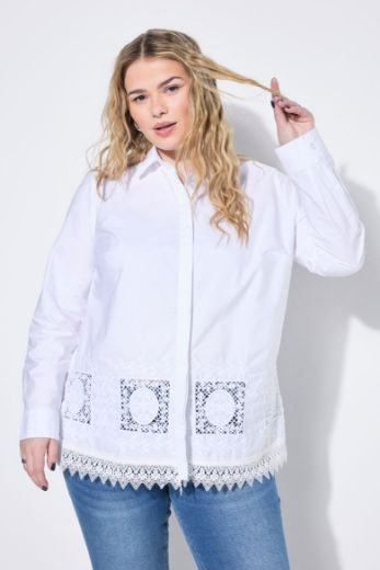 Moda za polnejše Košulja dugih rukava plus velikost, xxl, Ulla Popken in Johann Popken (JP1880)