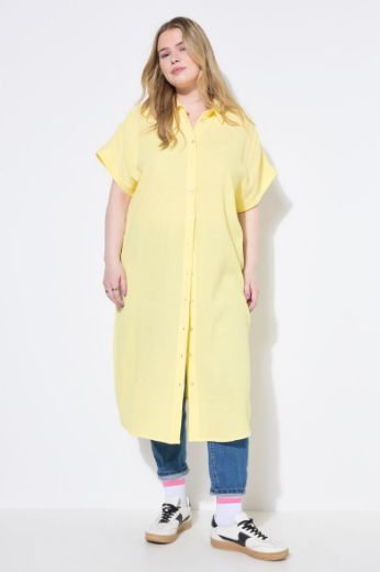 Moda za polnejše Bluza od muslina dugog kroja plus velikost, xxl, Ulla Popken in Johann Popken (JP1880)