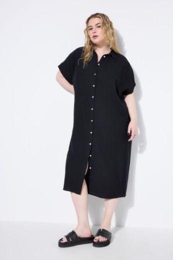 Moda za polnejše Bluza od muslina dugog kroja plus velikost, xxl, Ulla Popken in Johann Popken (JP1880)