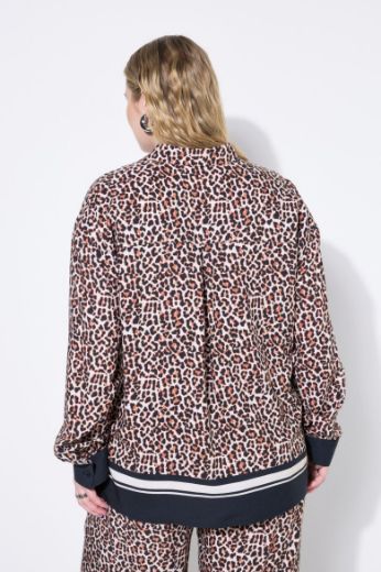 Moda za polnejše Bluza šireg kroja s leopard uzorkom plus velikost, xxl, Ulla Popken in Johann Popken (JP1880)