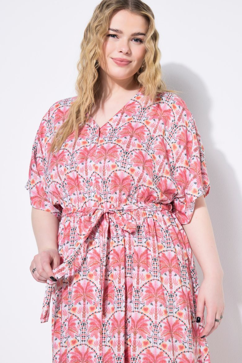 Moda za polnejše Haljina kaftan A kroja plus velikost, xxl, Ulla Popken in Johann Popken (JP1880)