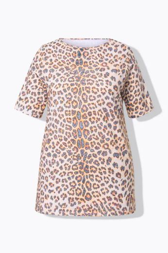 Moda za polnejše Majica leopard print plus velikost, xxl, Ulla Popken in Johann Popken (JP1880)