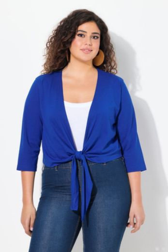 Moda za polnejše Bolero 3/4 rukavi plus velikost, xxl, Ulla Popken in Johann Popken (JP1880)