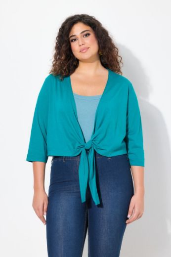 Moda za polnejše Bolero 3/4 rukavi plus velikost, xxl, Ulla Popken in Johann Popken (JP1880)