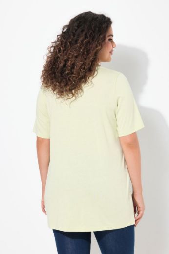 Moda za polnejše Majica s naborima duži model plus velikost, xxl, Ulla Popken in Johann Popken (JP1880)