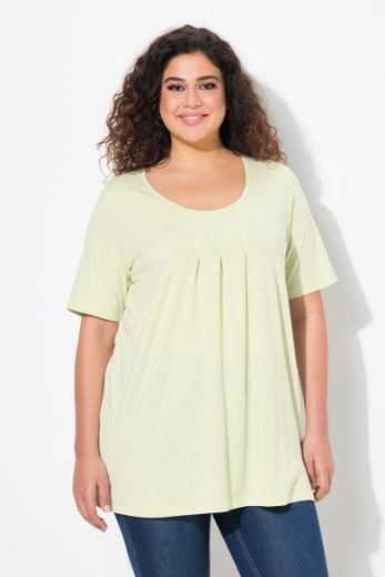 Moda za polnejše Majica s naborima duži model plus velikost, xxl, Ulla Popken in Johann Popken (JP1880)