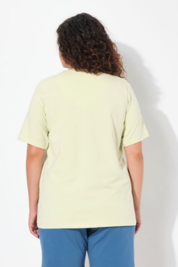 Moda za polnejše Majica A kroj V ovratnik plus velikost, xxl, Ulla Popken in Johann Popken (JP1880)