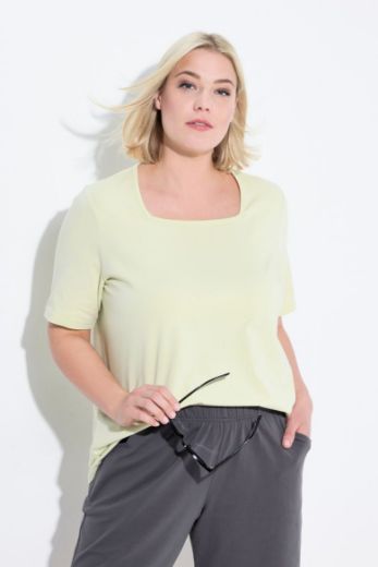 Moda za polnejše Majica kratkih rukava A kroja plus velikost, xxl, Ulla Popken in Johann Popken (JP1880)