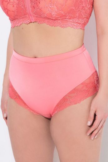 Moda za polnejše Gaćice visokog struka s dodatkom ukrasne čipke plus velikost, xxl, Ulla Popken in Johann Popken (JP1880)