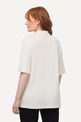 Moda za polnejše Majica Polo kratkih rukava plus velikost, xxl, Ulla Popken in Johann Popken (JP1880)