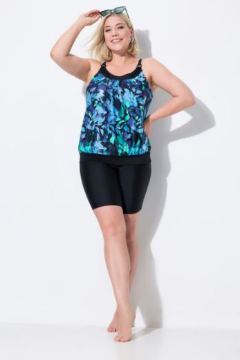 Moda za polnejše Kupaći kostim Tankini s produženim nogavicama plus velikost, xxl, Ulla Popken in Johann Popken (JP1880)