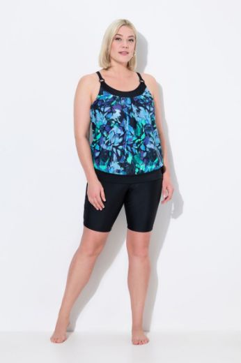 Moda za polnejše Kupaći kostim Tankini s produženim nogavicama plus velikost, xxl, Ulla Popken in Johann Popken (JP1880)