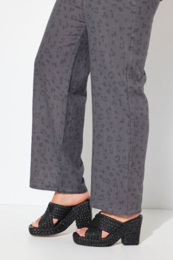 Moda za polnejše Hlače lagane ravnog kroja nogavica plus velikost, xxl, Ulla Popken in Johann Popken (JP1880)