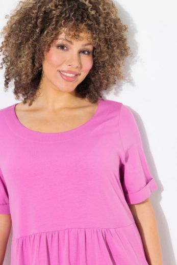 Moda za polnejše Haljina midi kratkih rukava okruglog izreza plus velikost, xxl, Ulla Popken in Johann Popken (JP1880)