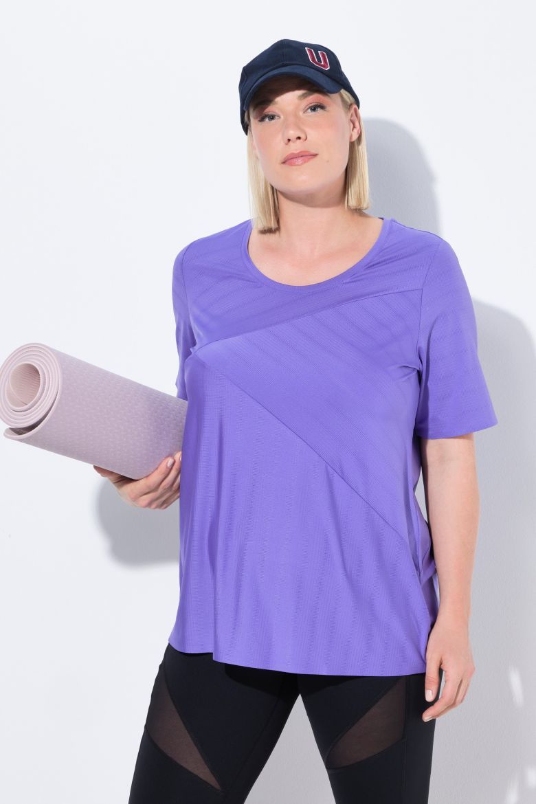 Moda za polnejše Majica kratkih rukava okruglog ovratnika plus velikost, xxl, Ulla Popken in Johann Popken (JP1880)