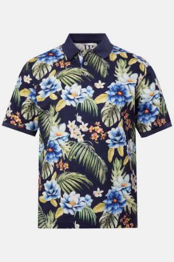 Moda za polnejše Majica Polo kratkih rukava plus velikost, xxl, Ulla Popken in Johann Popken (JP1880)