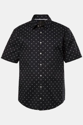 Moda za polnejše Košulja kratkih rukava poslovna plus velikost, xxl, Ulla Popken in Johann Popken (JP1880)