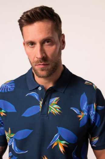 Moda za polnejše Majica Polo kratkih rukava plus velikost, xxl, Ulla Popken in Johann Popken (JP1880)