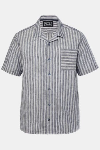 Moda za polnejše Košulja kratkih rukava od mješavine lana plus velikost, xxl, Ulla Popken in Johann Popken (JP1880)