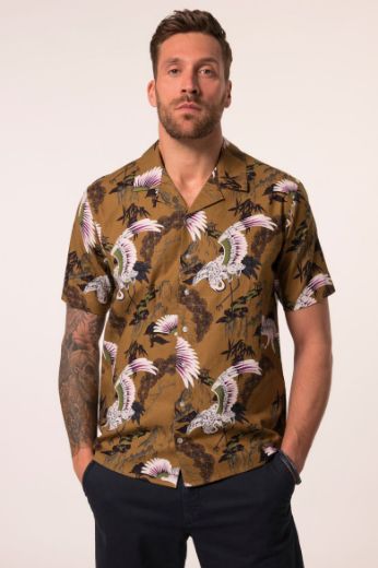 Moda za polnejše Košulja kratkih rukava od mješavine lana plus velikost, xxl, Ulla Popken in Johann Popken (JP1880)