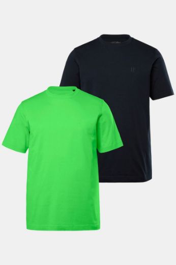 Moda za polnejše Majica 2 komada plus velikost, xxl, Ulla Popken in Johann Popken (JP1880)