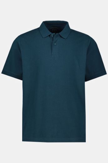 Moda za polnejše Majica Polo kratki rukavi plus velikost, xxl, Ulla Popken in Johann Popken (JP1880)