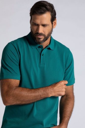 Moda za polnejše Majica Polo kratki rukavi plus velikost, xxl, Ulla Popken in Johann Popken (JP1880)