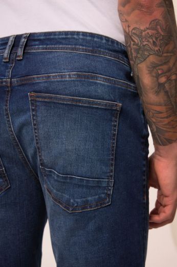 Moda za polnejše Hlače bermude od trapera plus velikost, xxl, Ulla Popken in Johann Popken (JP1880)