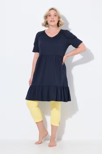 Moda za polnejše Hlače Capri plus velikost, xxl, Ulla Popken in Johann Popken (JP1880)