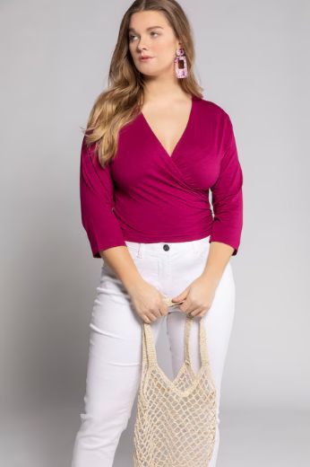 Moda za polnejše Bolero 3/4 rukavi plus velikost, xxl, Ulla Popken in Johann Popken (JP1880)