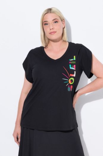 Moda za polnejše Majica kratkih rukava sportska s natpisom plus velikost, xxl, Ulla Popken in Johann Popken (JP1880)