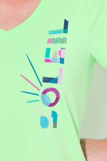 Moda za polnejše Majica kratkih rukava sportska s natpisom plus velikost, xxl, Ulla Popken in Johann Popken (JP1880)