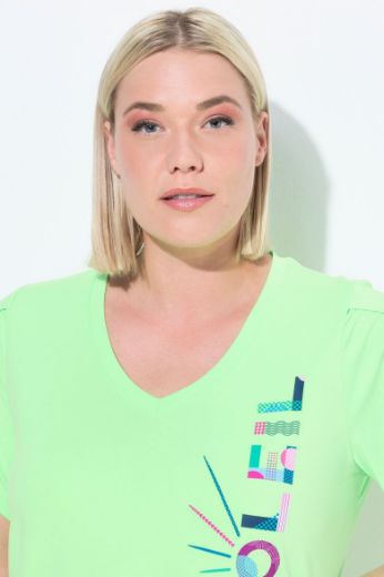 Moda za polnejše Majica kratkih rukava sportska s natpisom plus velikost, xxl, Ulla Popken in Johann Popken (JP1880)