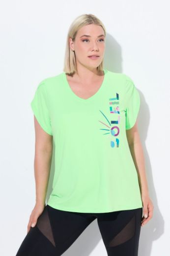 Moda za polnejše Majica kratkih rukava sportska s natpisom plus velikost, xxl, Ulla Popken in Johann Popken (JP1880)