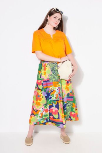 Moda za polnejše Suknja elastičnog struka A kroja plus velikost, xxl, Ulla Popken in Johann Popken (JP1880)