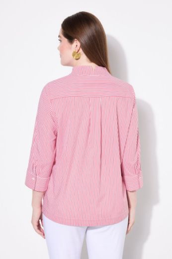 Moda za polnejše Bluza 3/4 rukava na pruge plus velikost, xxl, Ulla Popken in Johann Popken (JP1880)