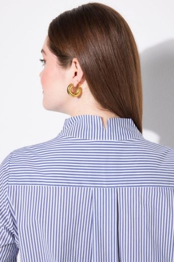 Moda za polnejše Bluza 3/4 rukava na pruge plus velikost, xxl, Ulla Popken in Johann Popken (JP1880)