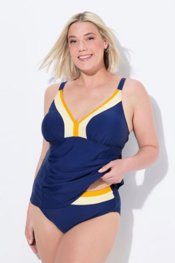 Moda za polnejše Kupaći kostim tankini plus velikost, xxl, Ulla Popken in Johann Popken (JP1880)