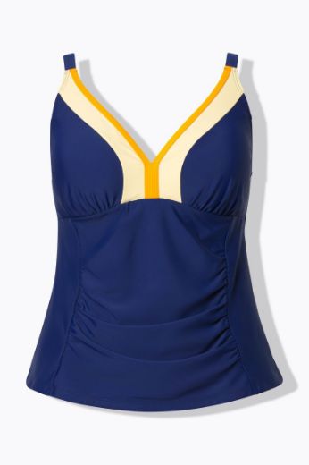 Moda za polnejše Kupaći kostim tankini plus velikost, xxl, Ulla Popken in Johann Popken (JP1880)
