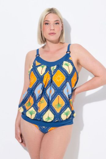 Moda za polnejše Kupaći kostim tankini plus velikost, xxl, Ulla Popken in Johann Popken (JP1880)
