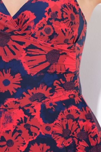 Moda za polnejše Kupaći kostim haljina mekih košarica plus velikost, xxl, Ulla Popken in Johann Popken (JP1880)