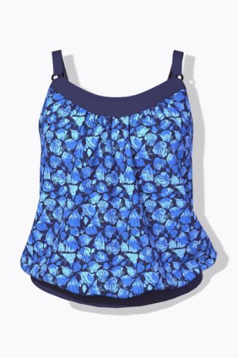 Moda za polnejše Kupaći kostim tankini plus velikost, xxl, Ulla Popken in Johann Popken (JP1880)