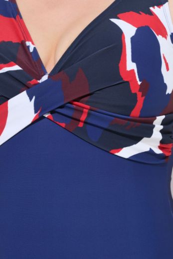 Moda za polnejše Kupaći kostim jednodijelni plus velikost, xxl, Ulla Popken in Johann Popken (JP1880)