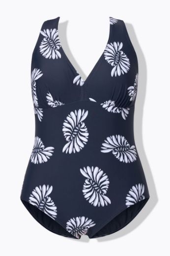 Moda za polnejše Kupaći kostim jednodijelni plus velikost, xxl, Ulla Popken in Johann Popken (JP1880)