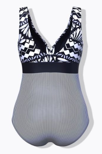 Moda za polnejše Kupaći kostim jednodijelni plus velikost, xxl, Ulla Popken in Johann Popken (JP1880)