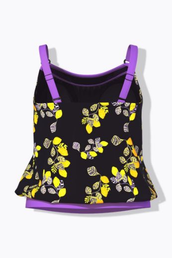 Moda za polnejše Kupaći kostim tankini plus velikost, xxl, Ulla Popken in Johann Popken (JP1880)
