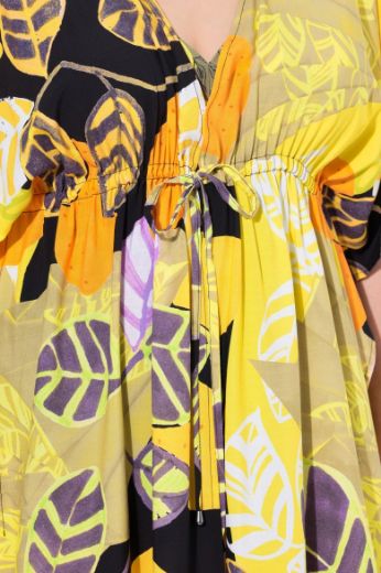 Moda za polnejše Kaftan kratkih rukava V ovratnika plus velikost, xxl, Ulla Popken in Johann Popken (JP1880)
